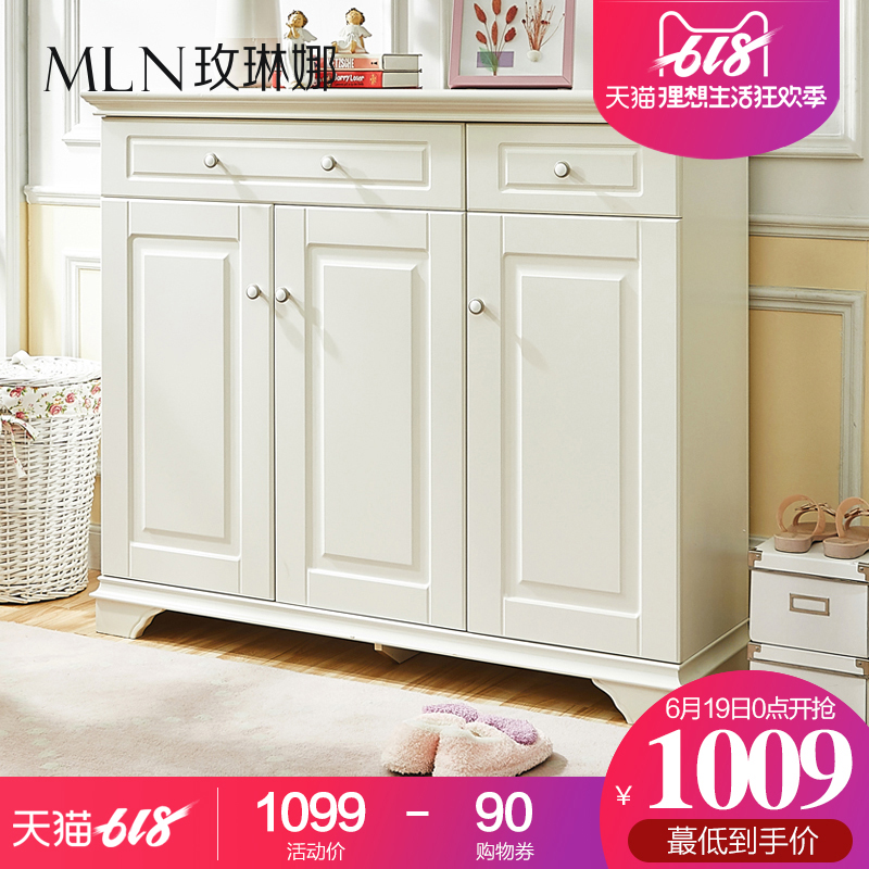 Lena Mei Furniture Gangwon Korean Countryside solid wood Shoe cabinet Two Three Shoe cabinet Vestibular Ark Entrance cabinetin the Residential furniture , Cabinet , Shoebox category - from Buy2taobao.com to provide professional Taobao agent buy service