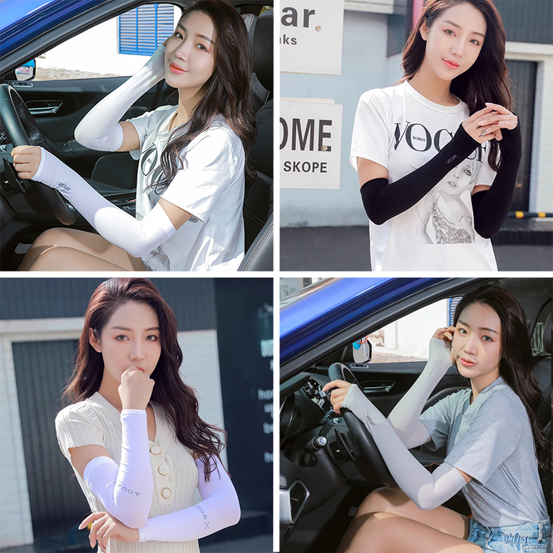 Sunscreen Borneol Sleeves Icy Sunscreen Sleeves summer Sunscreen men and women drive a car Arm guardin the Accessories/Leather belt/Hat/Muffler , Gloves category - from Buy2taobao.com to provide professional Taobao agent buy service