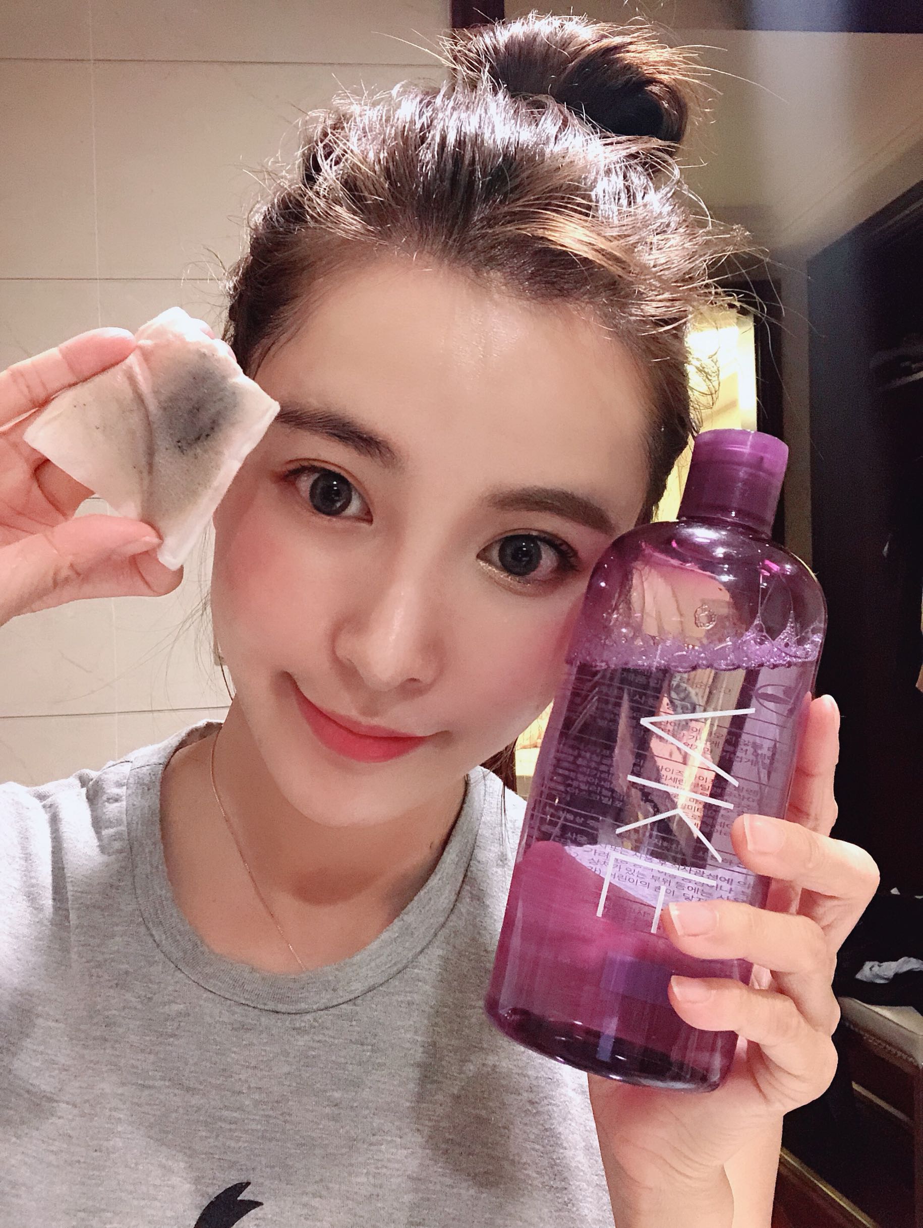 韩国AKF紫苏卸妆水脸部深层温和清洁无刺激学生女卸妆油眼唇500ml|ruв категории Цифровые аксессуары, цифровой периферийных, Другие батареи - от Buy2taobao.com для оказания профессиональной услуги покупки агента Taobao