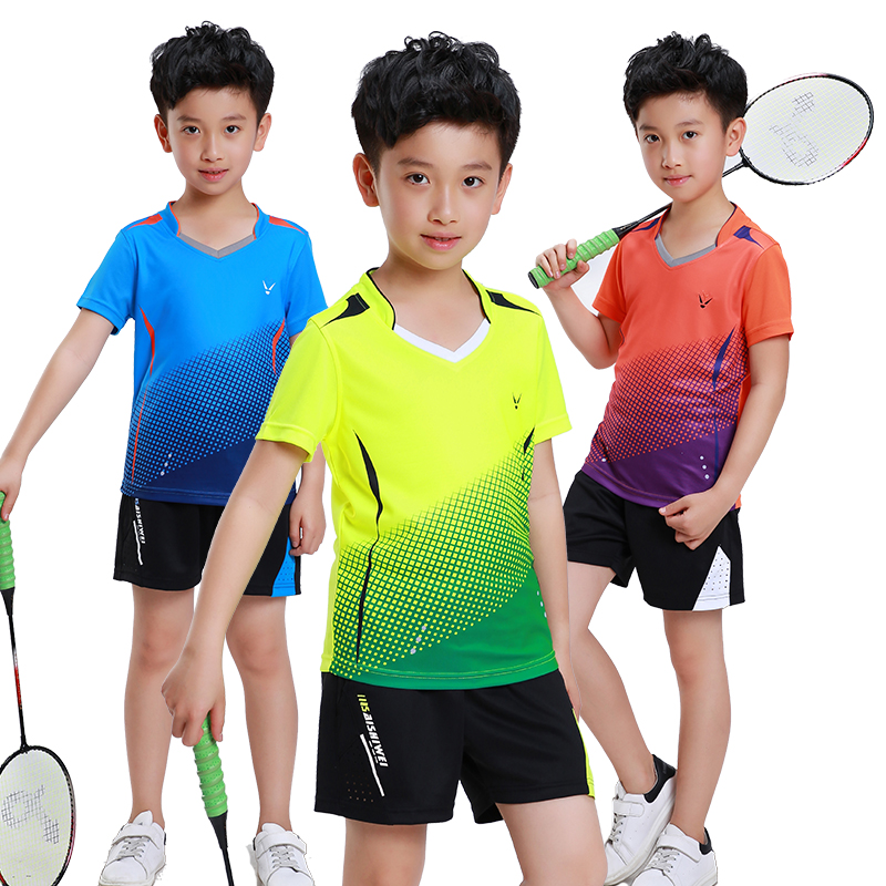 Table Tennis Athletic Wear children Short sleeved Boy girl currency Lapel Quick drying summer T-shirts Badminton clothing suitin the Sports/Yoga/Fitness/Fans supplies , Table tennis , Tennis clothing category - from Buy2taobao.com to provide professional Taobao agent buy service