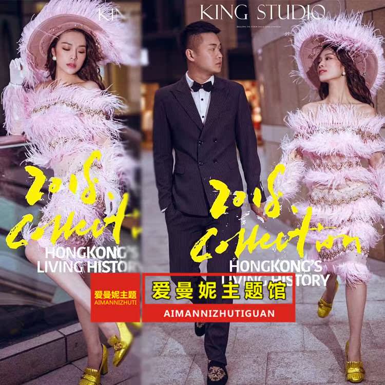 展会新款影楼主题服装时尚外景个性旅拍街拍夜景拍文艺鸵鸟毛礼服在类目 女装/女士精品, 婚纱/旗袍/礼服, 礼服/晚装中 - 来自Buy2taobao.com提供专业的淘宝代购服务