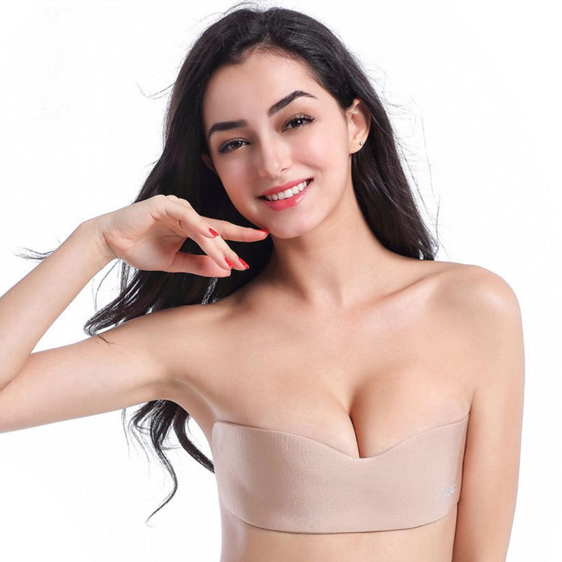 Single chip Sticker Wedding dress Gather invisible non-slip On the care Shoulder strap Underwear Bras Large Thin section Beautiful back Chest pastein the Lingerie/Men's underwear/Tracksuit , Milk paste category - from Buy2taobao.com to provide professional Taobao agent buy service