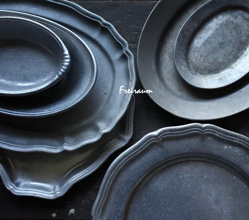 VINTAGE 美制原版旧物 锡盘集合 INS风格 美食摄影道具|msdalam kategori pinggan mangkuk, pinggan mangkuk, Dish - dari Buy2taobao.com untuk memberikan perkhidmatan ejen Taobao profesional membeli
