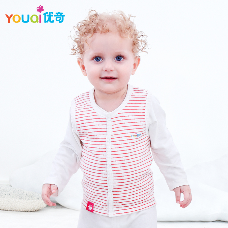 Korean Edition double-deck baby Vest spring and autumn baby vest men and women Children waistcoat knitting Vest Thin section two sidesin the Children/Baby/Family fitted , Vest category - from Buy2taobao.com to provide professional Taobao agent buy service