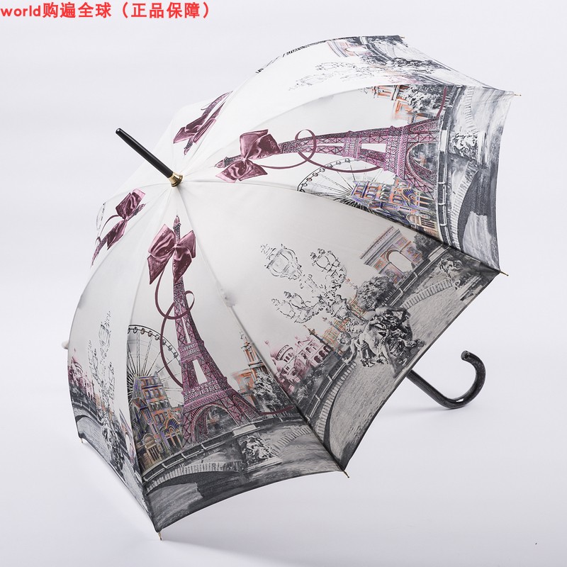 法國源産Guy de Jean皇室大牌長柄晴雨傘SPF50防嗮遮陽傘唯美推薦在類目 居家日用, 傘/雨具/防雨/防潮, 傘中 - 來自Buy2taobao.com提供專業的淘寶代購服務