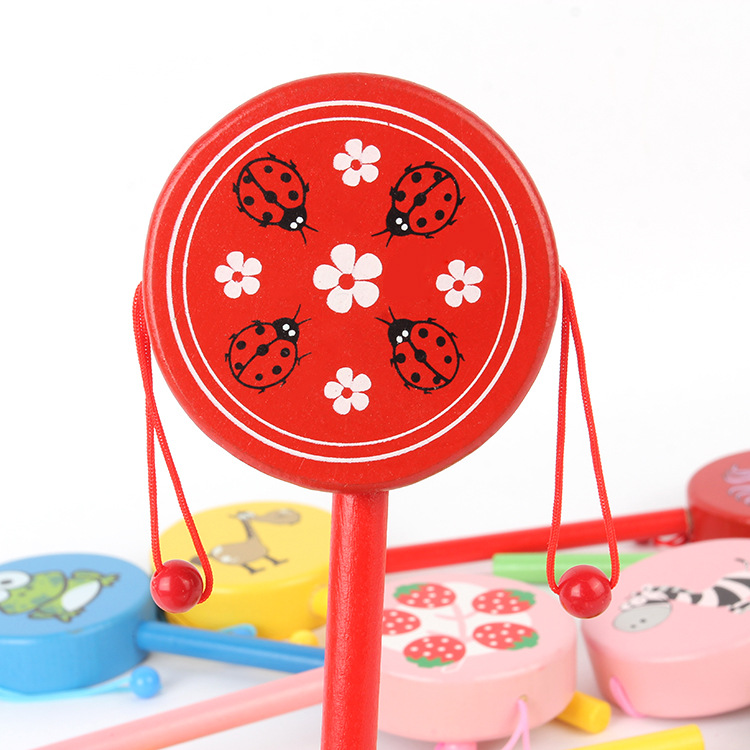 Rattle drum Toys Large wooden Bo Langgu Rattle drum Bell Infant toys Baby toysin the Toy/Childs/Puzzle/Building block/Model , Child Bell/Cloth Play/Appease toys , Rattle drum category - from Buy2taobao.com to provide professional Taobao agent buy service