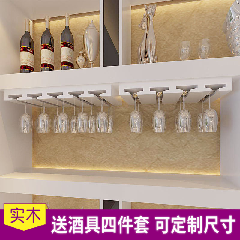 酒杯架悬挂倒挂酒柜酒格吊杯架实木高脚杯架红酒杯葡萄酒杯架家用在类目 餐饮具, 酒壶/酒杯/酒具, 酒架中 - 来自Buy2taobao.com提供专业的淘宝代购服务
