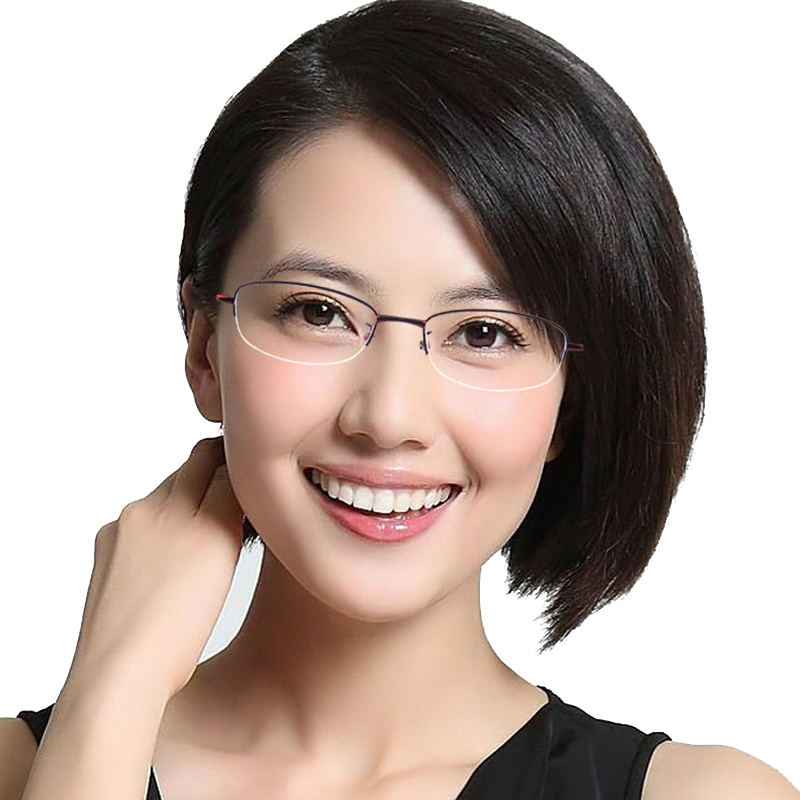超轻近视眼镜成品女款 折不断镜腿 半框镜架小号中小脸老花镜2812|ruв категории ZIPPO/швейцарский армейский нож/очки, очки - от Buy2taobao.com для оказания профессиональной услуги покупки агента Taobao
