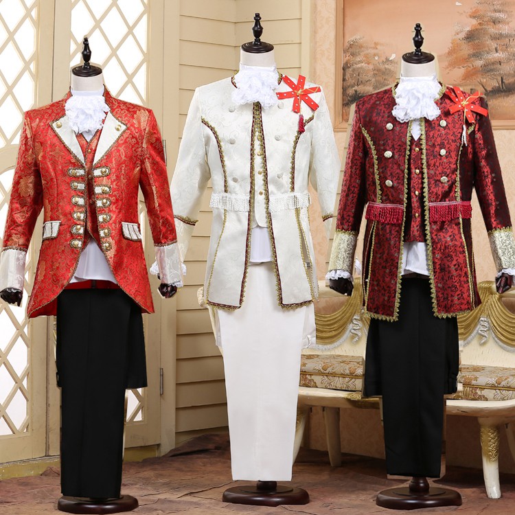 欧洲宫廷礼服男士演出服白马王子舞台复古表演欧式影楼拍照成人款|ruв категории Мужская одежда, национальная одежда - от Buy2taobao.com для оказания профессиональной услуги покупки агента Taobao