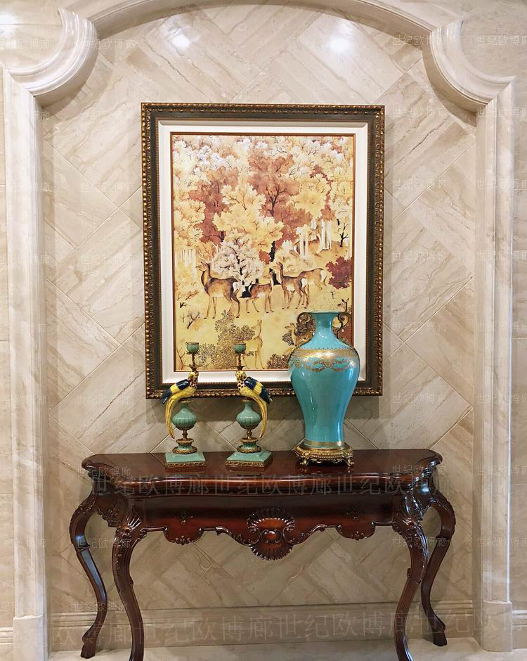 纯进口原版画芯美式玄关经典 鹿装饰画 春鹿图 财路图|msdalam kategori adat peribadi/Design Services/DIY, setiap hari/adat hiasan, ukiran kayu/lukisan hiasan - dari Buy2taobao.com untuk memberikan perkhidmatan ejen Taobao profesional membeli
