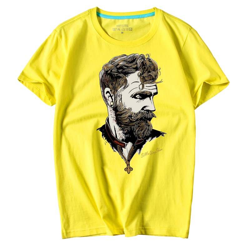 Tshirt Retro Tops Men African Print Ethnic Traditional Tees在类目 男装, T恤中 - 来自Buy2taobao.com提供专业的淘宝代购服务