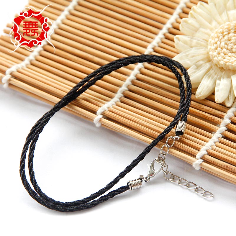 diy黑色斜纹网络线项链配绳 可配吊坠|msdalam kategori Aksesori/Barang Kemas Fesyen, kalung - dari Buy2taobao.com untuk memberikan perkhidmatan ejen Taobao profesional membeli