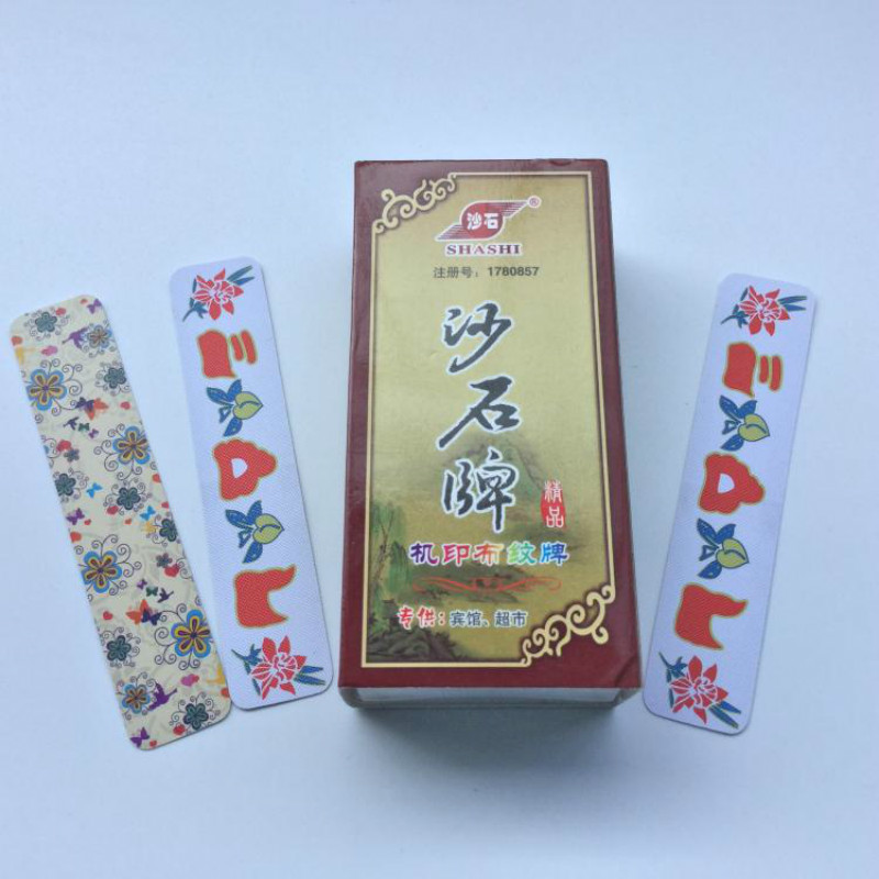 湖北十七个三五七花牌长牌沙石002布纹花牌扑克纸麻将 拍十副包邮在类目 运动/瑜伽/健身/球迷用品, 麻将/棋牌/益智类, 扑克中 - 来自Buy2taobao.com提供专业的淘宝代购服务