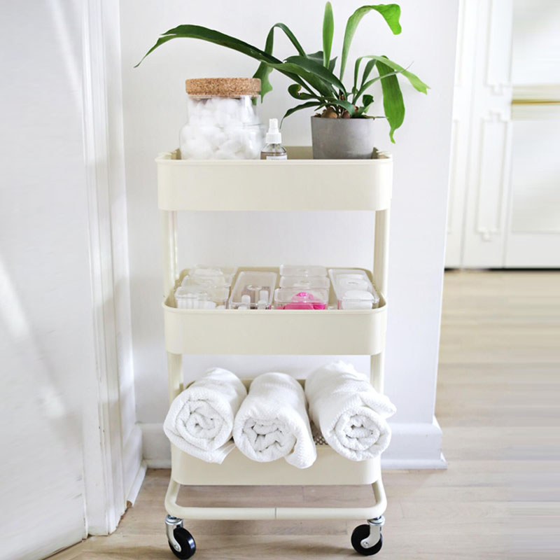 three layers kitchen Shelf Lasker Storage rack Beauty salons Beauty Trolley Nail enhancement Tool carin the Business/Office Furniture , Salon/Beauty Furniture , Tool Cart category - from Buy2taobao.com to provide professional Taobao agent buy service