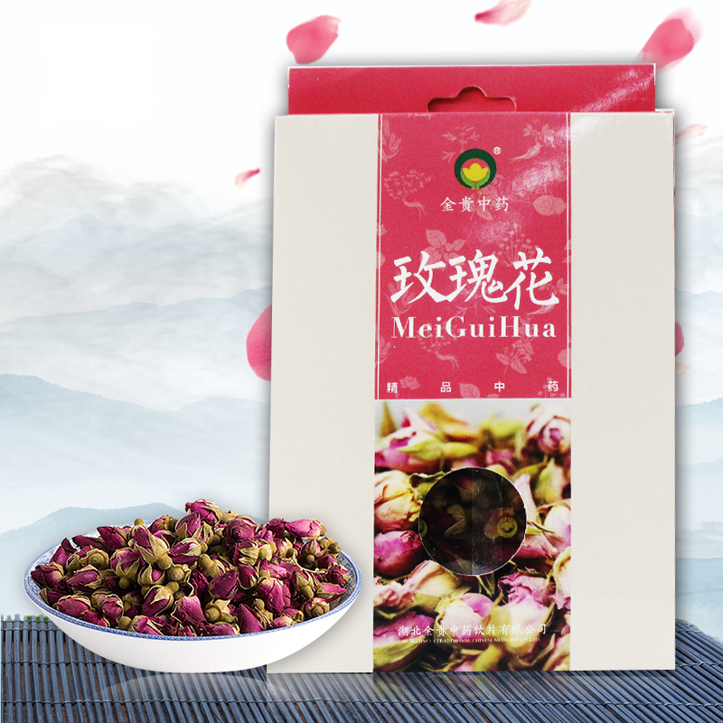 金贵 玫瑰花 50g 盒装 泡茶饮品无硫养生花草茶玫瑰花蕾天然晾晒在类目 传统滋补营养品, 养生茶中 - 来自Buy2taobao.com提供专业的淘宝代购服务