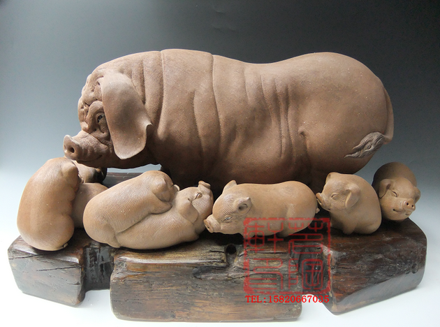 陶瓷工艺品 石湾公仔 生肖猪 福临门 限量188套之033|msdalam kategori Aksesori rumah, hiasan - dari Buy2taobao.com untuk memberikan perkhidmatan ejen Taobao profesional membeli