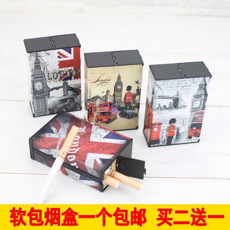 British style Cigarette case personality originality Protection box 20 Soft roll Soft shell Anti pressure cigarette casein the ZIPPO/Swiss Army Knife/Glasses , Smoking , Cigarette case category - from Buy2taobao.com to provide professional Taobao agent buy service