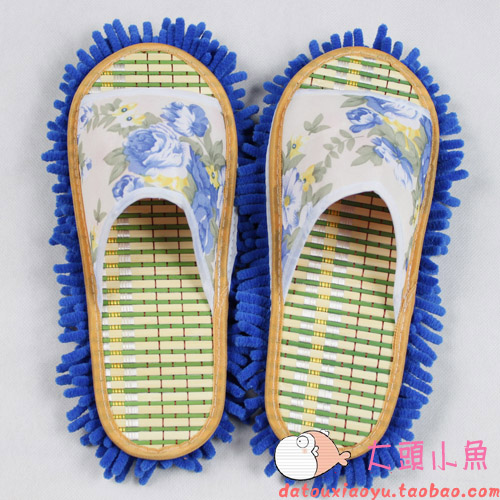 夏款夏季 清潔拖鞋竹席底雪尼爾底懶人擦地拖鞋擦地拖鞋 可拆洗DH在類目 家庭/個人清潔工具, 家務/地板清潔用具, 擦地拖鞋中 - 來自Buy2taobao.com提供專業的淘寶代購服務