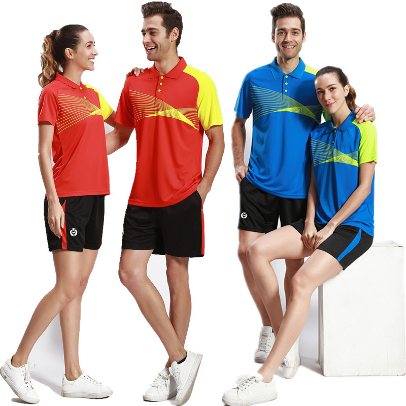 Genuine badminton Volleyball clothing train match Jersey Table tennis Men and women section lovers Short sleeved Sports suitin the Sports/Yoga/Fitness/Fans supplies , Badminton , Badminton clothing category - from Buy2taobao.com to provide professional Taobao agent buy service