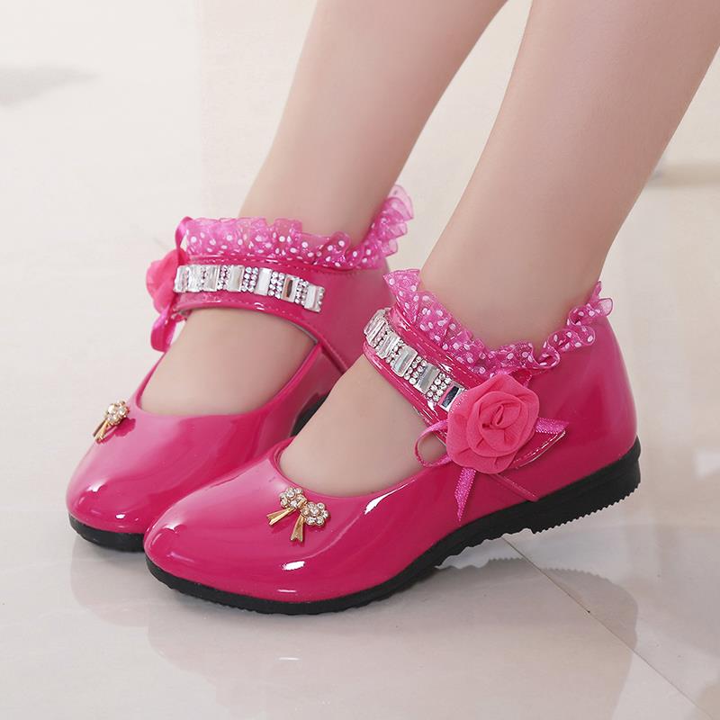 2017 Spring Performance shoes student Black shoes Girls' Shoes Princess shoes black children Single shoes Girls Shoesin the Shoes/Baby Shoes/Parent-child shoes , Leather shoes category - from Buy2taobao.com to provide professional Taobao agent buy service