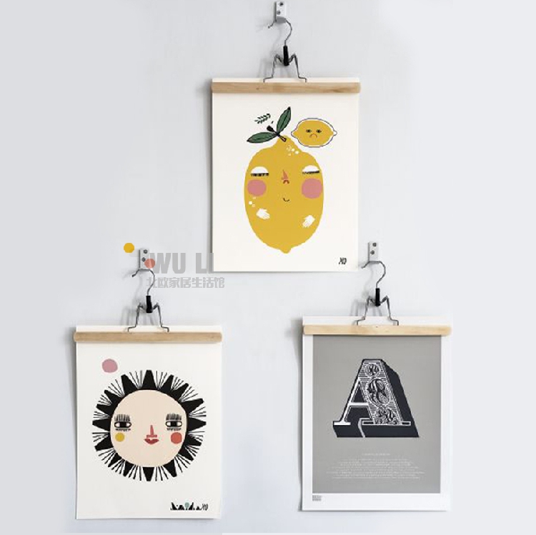 北欧实木装饰画卡片多用途挂画夹墙面装饰画创意DIY神器 拍照道具|msdalam kategori Aksesori rumah, photo Frame/Frame - dari Buy2taobao.com untuk memberikan perkhidmatan ejen Taobao profesional membeli