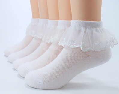 女童纯棉白色花边袜在类目 童装/婴儿装/亲子装, 儿童袜子(0-16岁)中 - 来自Buy2taobao.com提供专业的淘宝代购服务