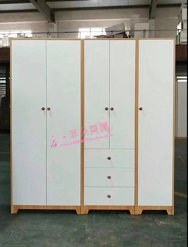 北欧出租房衣柜五门衣橱两门三门四门衣柜简易衣柜 卧室环保衣柜|msdalam kategori perabot kediaman, kabinet, almari pakaian - dari Buy2taobao.com untuk memberikan perkhidmatan ejen Taobao profesional membeli