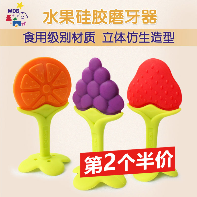 菜頭媽媽 MDB嬰兒水果牙膠 寶寶磨牙棒 咬咬膠磨牙器食品級矽膠在類目 尿片/洗護/餵哺/推車牀, 牙膠/牙刷/牙膏, 固齒器中 - 來自Buy2taobao.com提供專業的淘寶代購服務
