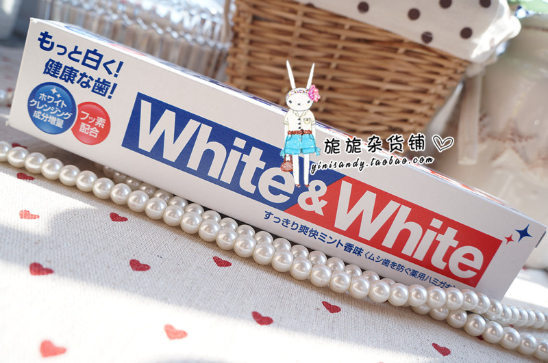 日本原装 White﹠White li*on 狮*王 亮白牙膏 150g|ruв категории туалетные чище/санитарно - гигиенических салфеток/бумага/Ароматерапия, шампунь/человек чистой, полости рта, зубная паста - от Buy2taobao.com для оказания профессиональной услуги покупки агента Taobao