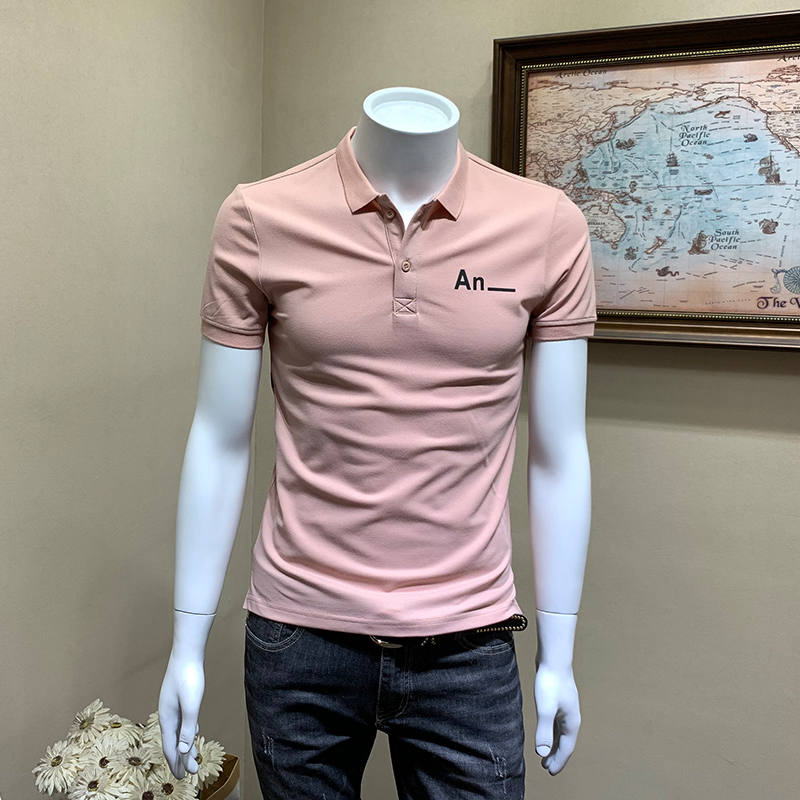 2019 summer new pattern man Lapel leisure time T-shirt Korean Edition Self cultivation Trend Youth Simplicity Polo Tide men's shirtin the Men's clothing, Polo Shirts category - from Buy2taobao.com to provide professional Taobao agent buy service
