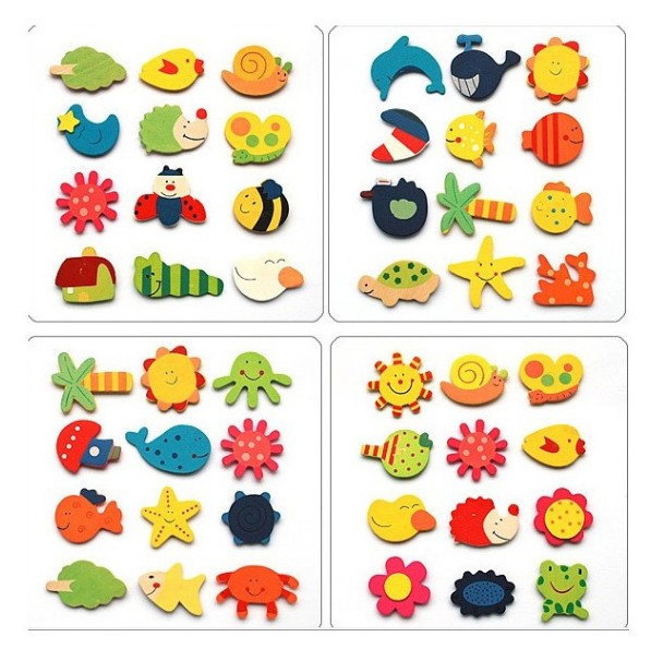 children Drawing board the republic of korea originality children gift Magnetic patch woodiness Cartoon Refrigerator sticker A price)in the Toy/Childs/Puzzle/Building block/Model , Painting Supplies , Painting tables category - from Buy2taobao.com to provide professional Taobao agent buy service