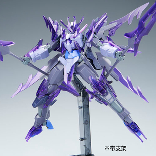 万代模型hgbf 1/144 敢达创战者try transient瞬变冰川暗物质高达