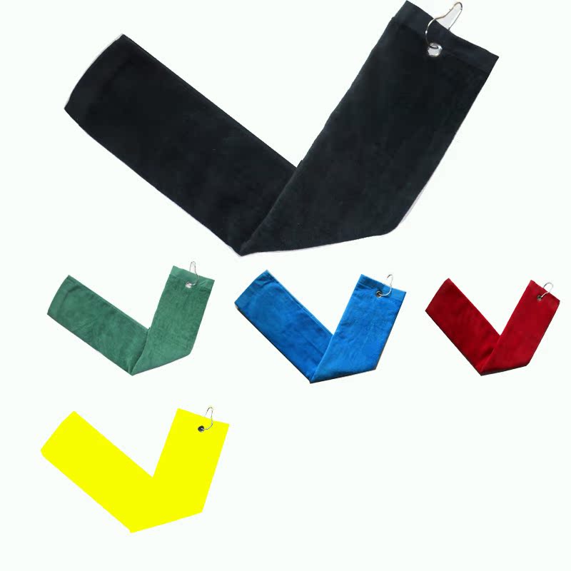 Golf Towel 42*64CM pure cotton 140 gram,Punch holes Hooksin the Outdoor/Mountaineer/Camping/Travel Goods , Wash clean/Care , Towel category - from Buy2taobao.com to provide professional Taobao agent buy service