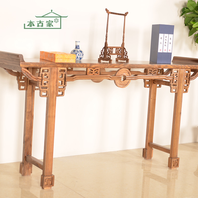 Sycamore Chinese style solid wood Altar Knutsford household Ming and Qing antique Bar a few Tribute station Temple Altar Shrine For Taiwanin the Residential furniture , Case/Taiwan class , Narrow table category - from Buy2taobao.com to provide professional Taobao agent buy service