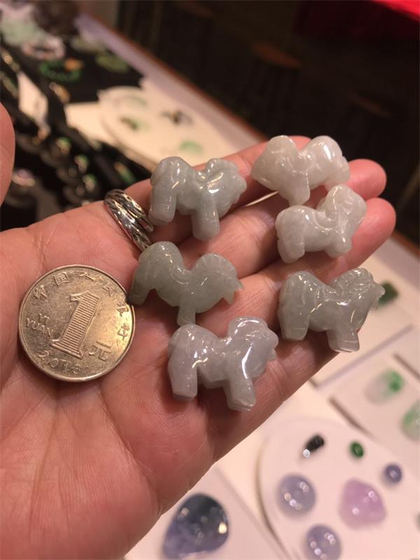 缅甸翡翠A货,立体生肖羊挂件在类目 珠宝/钻石/翡翠/黄金, 翡翠(新), 其他中 - 来自Buy2taobao.com提供专业的淘宝代购服务
