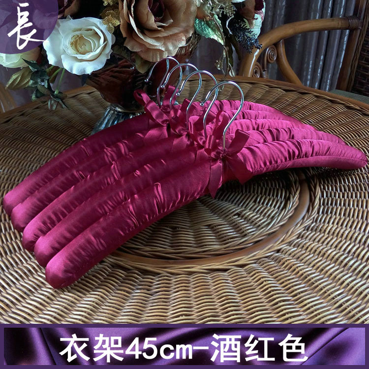 特长海绵无痕布衣架包布衣挂木衣架海绵防起包45厘米酒店宾馆包邮在类目 收纳整理, 衣物洗/晒/护理用具, 衣架中 - 来自Buy2taobao.com提供专业的淘宝代购服务