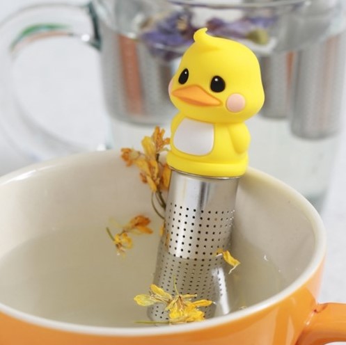 韩国mikeep可爱卡通动物不锈钢茶漏创意泡茶器伴侣茶滤过滤隔茶器|ruв категории посуда, чайный сервиз, чай фильтр - от Buy2taobao.com для оказания профессиональной услуги покупки агента Taobao