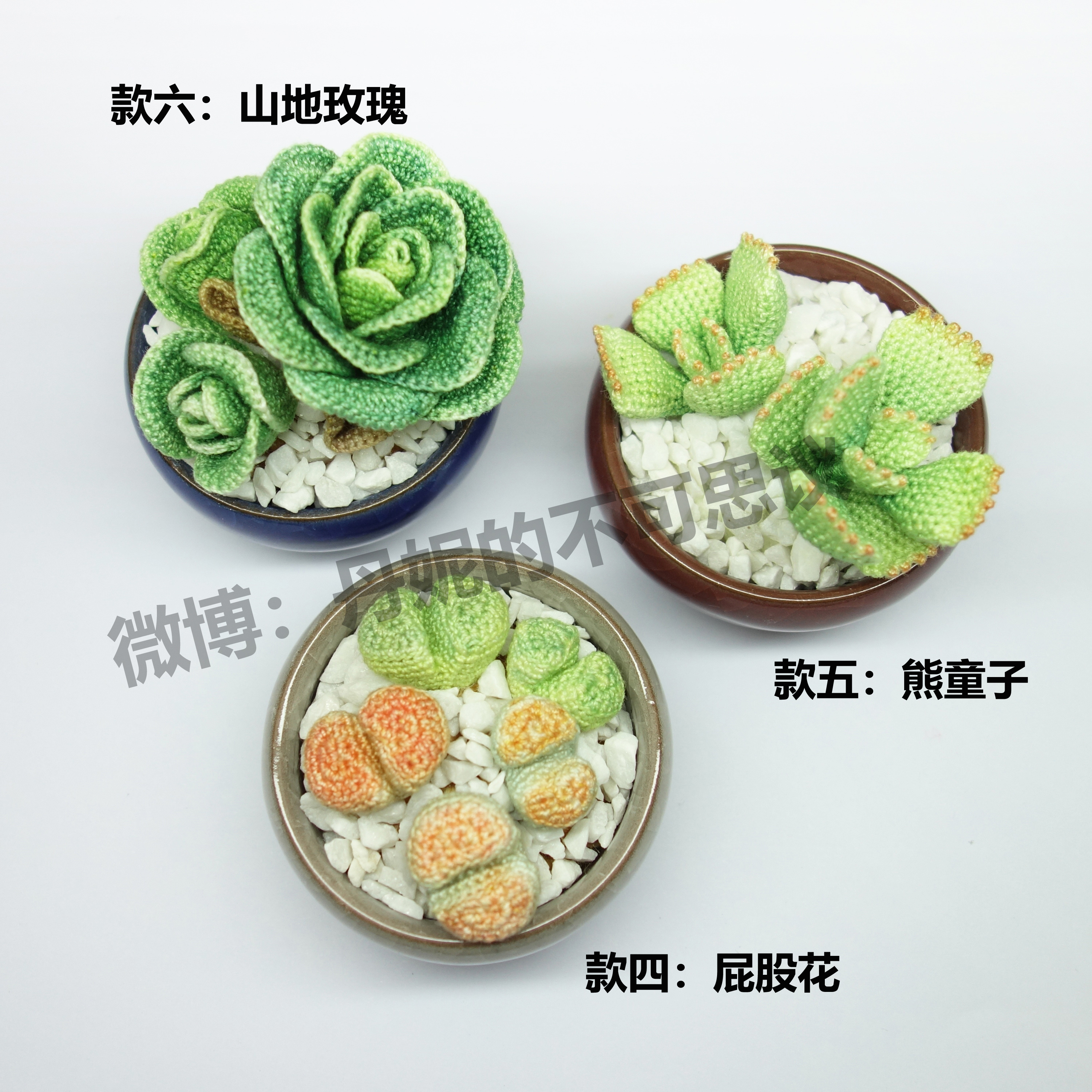 微钩织染色多肉三款一起学屁股花熊童子山地玫瑰材料包非成品在类目 个性定制/设计服务/DIY, 服饰箱包定制, 服装定制, 针织类定制中 - 来自Buy2taobao.com提供专业的淘宝代购服务