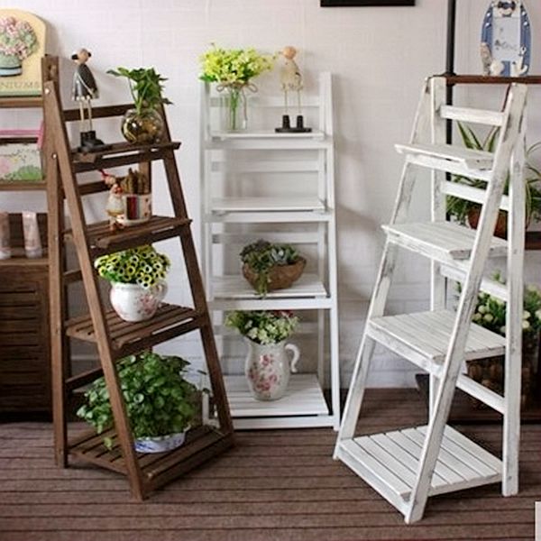 solid wood multi-storey a living room Modern minimalist Countryside balcony Flower trellis Ready to ground wood Hanging basket Scindapsus Flowerpot holderin the Flower delivery/Flowers simulation/Plants gardening , Vase/Flower/Flowerpot/Flower (New) , Flower category - from Buy2taobao.com to provide professional Taobao agent buy service