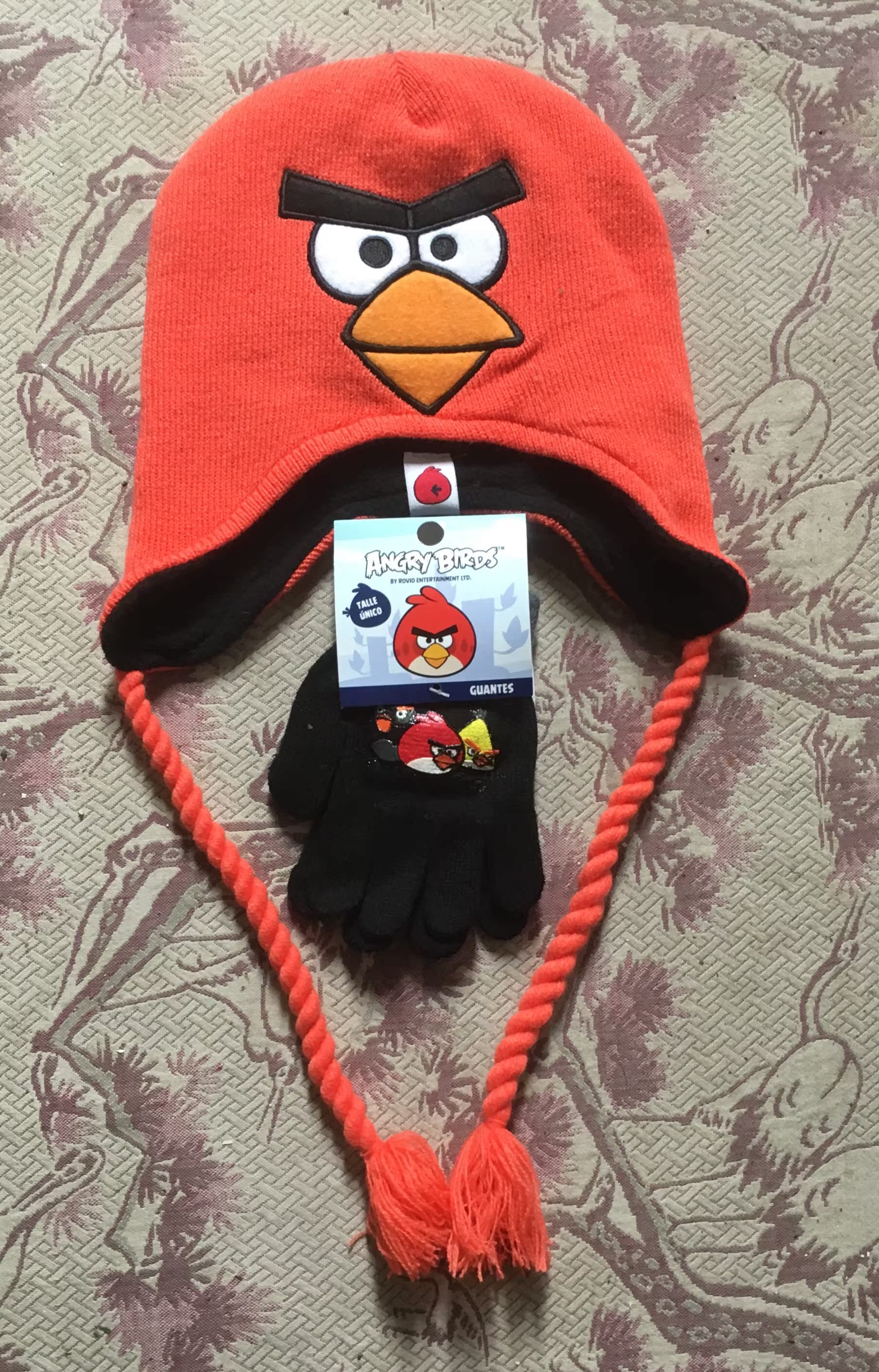 Angry Bird愤怒小鸟官方定制帽冬儿童加绒护耳手套三件帽一体围巾在类目 童装/婴儿装/亲子装, 帽子/围巾/口罩/手套/耳套/脚套, 多件套 帽子、围巾、手套等组合中 - 来自Buy2taobao.com提供专业的淘宝代购服务