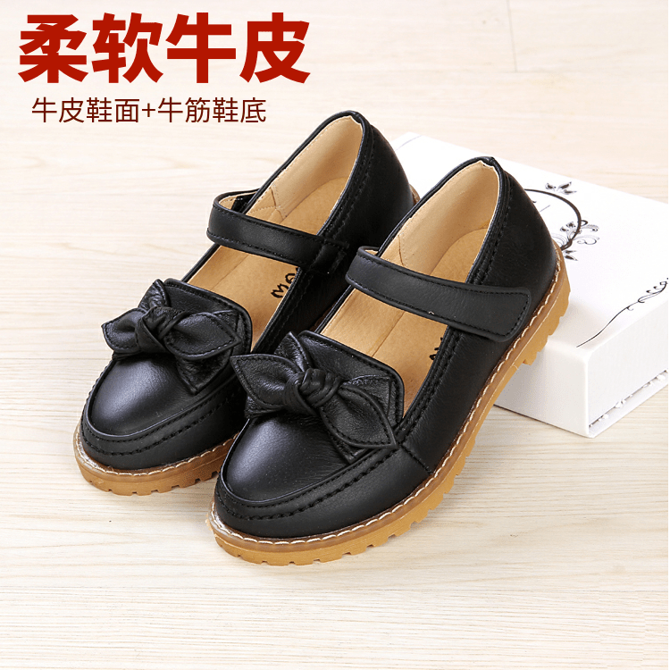 children's shoes Jurchen children Princess shoes spring and autumn Korean Edition girl Black shoes CUHK student Leather casual shoesin the Shoes/Baby Shoes/Parent-child shoes , Leather shoes category - from Buy2taobao.com to provide professional Taobao agent buy service