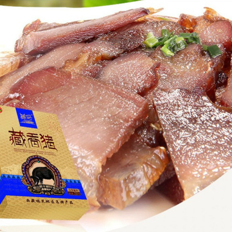 Tibet Nyingchi specialty Tibetan incense Pork Hide food 250g spicy Spiced Orthodox school Backyard Pig Porkin the Snacks/Nuts/Specialty , Beef jerky/Preserved pork/Lo Snacks , Pork category - from Buy2taobao.com to provide professional Taobao agent buy service