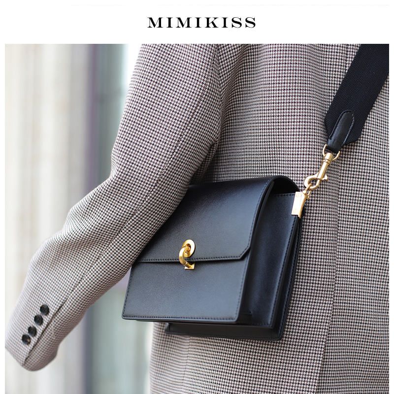 Inclined shoulder bag Bag 2019 new pattern Expanding One shoulder Small square package genuine leather Female bag Versatile Shoulder strap Bean curdin the Leather/Lady bags/Men's bag, Ms. bags category - from Buy2taobao.com to provide professional Taobao agent buy service