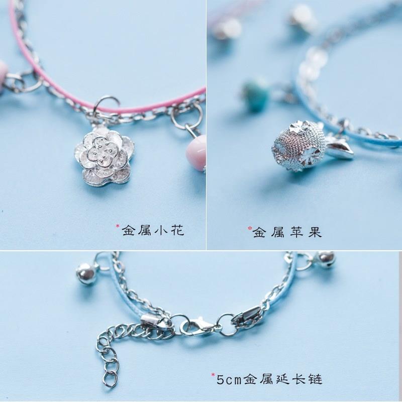 陶瓷闺蜜女生小清新一对简约个铃铛学生森系招桃花韩版手链|ruв категории Украшения,ювелирные изделия, браслет - от Buy2taobao.com для оказания профессиональной услуги покупки агента Taobao
