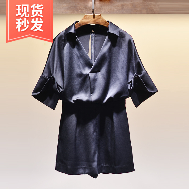 Lna is elegant 2019 New summer temperament OL style Jumpsuit Paige leisure time shorts 6201702in the Women's clothing/Boutique , Pants , Casual pants  category - from Buy2taobao.com to provide professional Taobao agent buy service