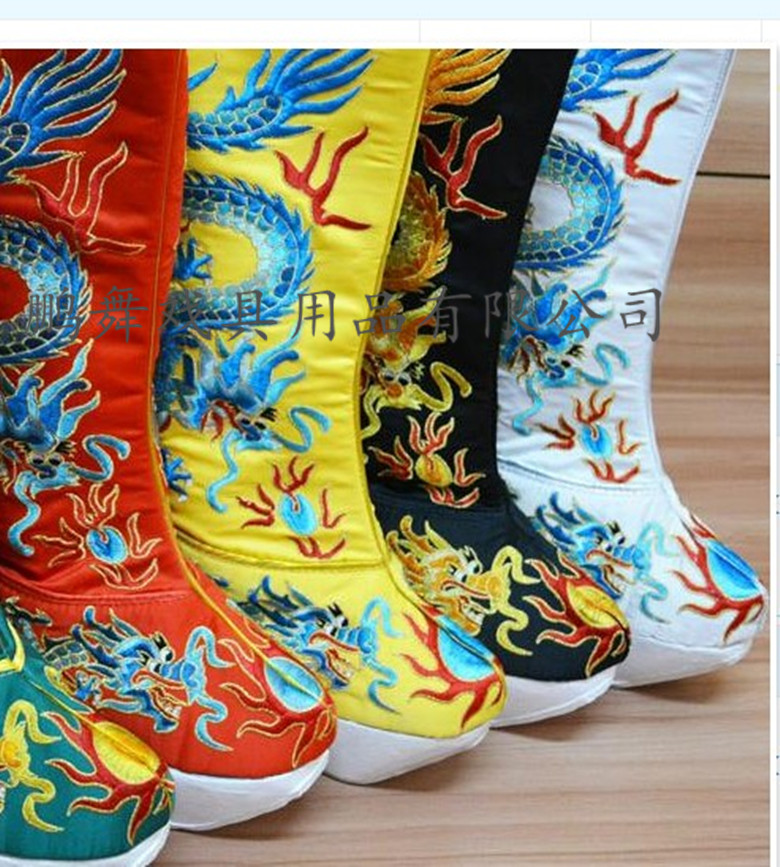 Traditional opera Theatre Dedicated Emperor High boots High boots North Korea boots Officer Boots Emperor The thickness of the bottomin the Sports/Yoga/Fitness/Fans supplies , Dance/Aerobics/Gymnastics , Chinese classical dance , Classic shoes category - from Buy2taobao.com to provide professional Taobao agent buy service