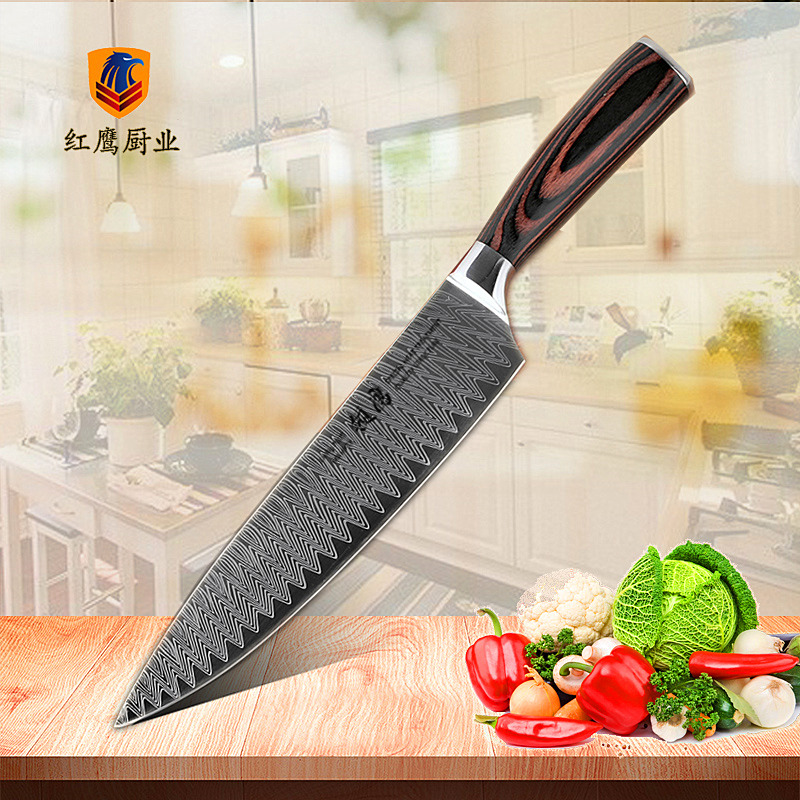 Damascus Lines kitchen knife Chef Knife salmon Slicers Western food Sashimi Sashimi Knifein the Kitchen/Cooking utensils , Cooking utensils , Tool , Kitchen knife category - from Buy2taobao.com to provide professional Taobao agent buy service