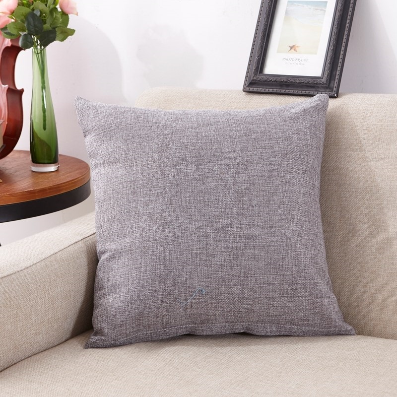 Solid Pillows a living room Sofa cushions backrest Plain colour Flax Pillows rectangle pillow grey Cheap Pillowsin the Home Fabric , Pillow/Pillow category - from Buy2taobao.com to provide professional Taobao agent buy service