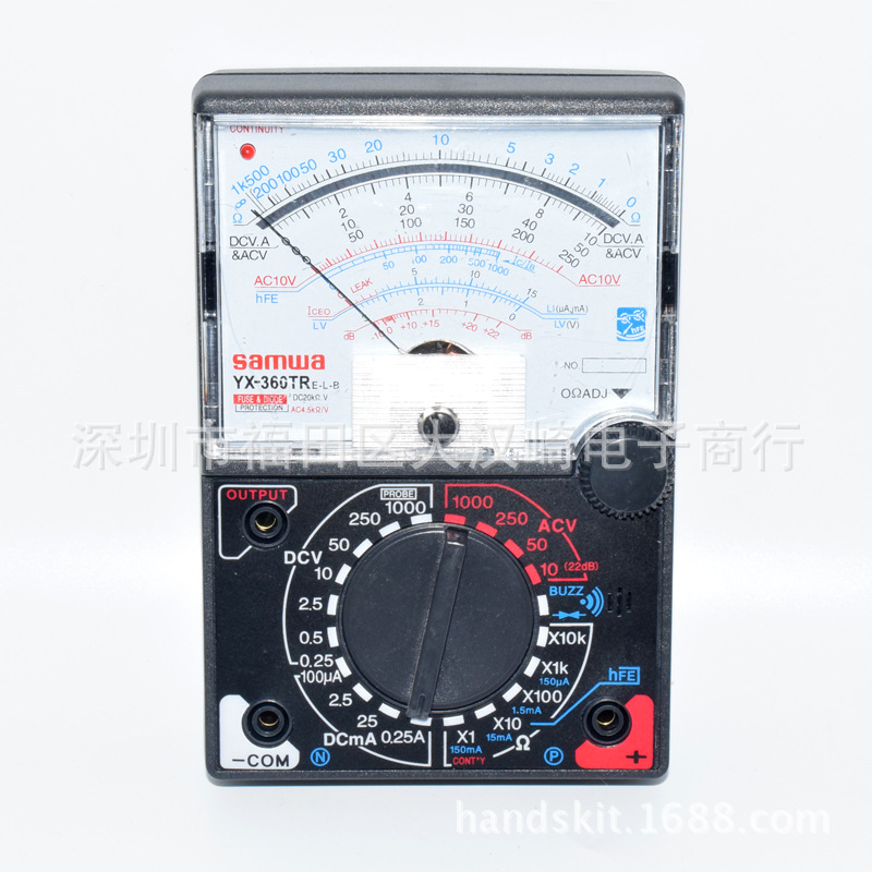 指针万用表 YX-360TRE 便携式万用表 自动量程万用表 袖珍万用表在类目 五金/工具, 仪器仪表, 万用表中 - 来自Buy2taobao.com提供专业的淘宝代购服务
