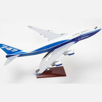 波音b747原型机国航国泰飞机模型47cm大民航客机仿真成品摆件